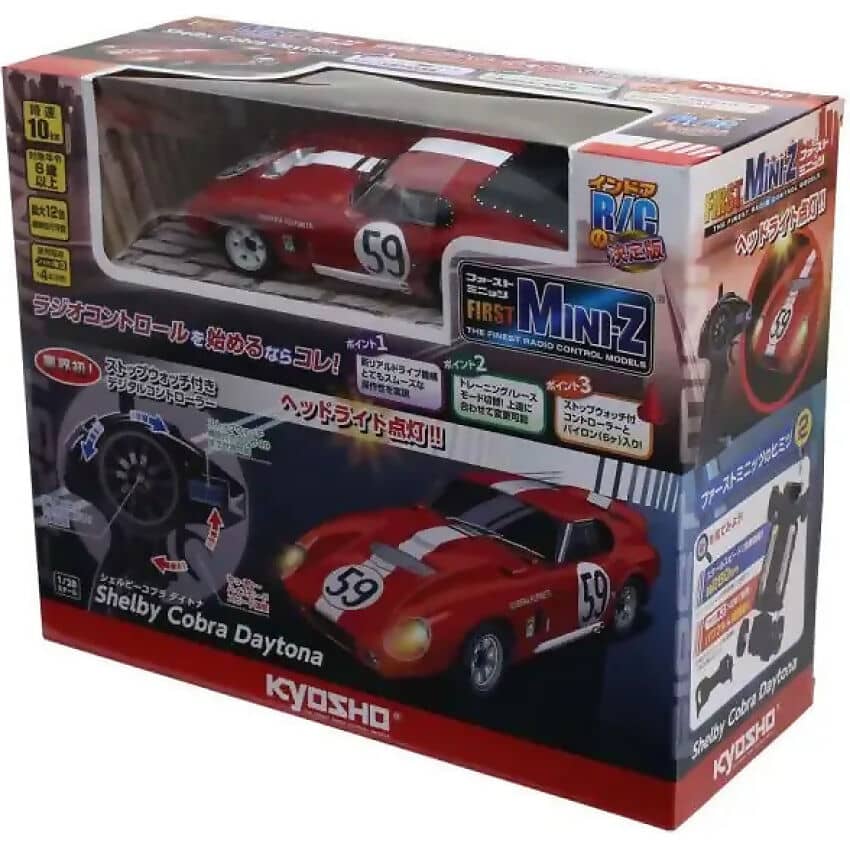 Kyosho - First Mini-Z Shelby Cobra Daytona - Remote Control Car