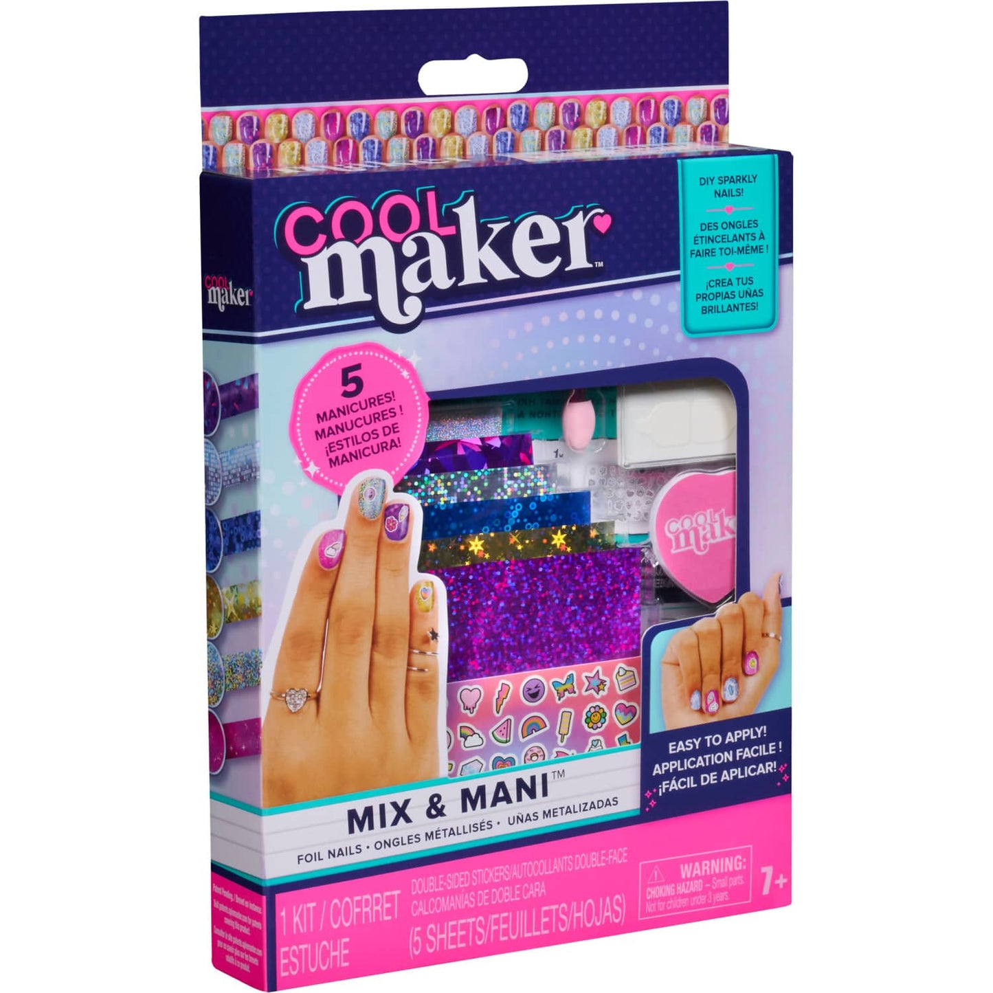 Cool Maker - Mix & Mani Holiday Foil Nail Kit