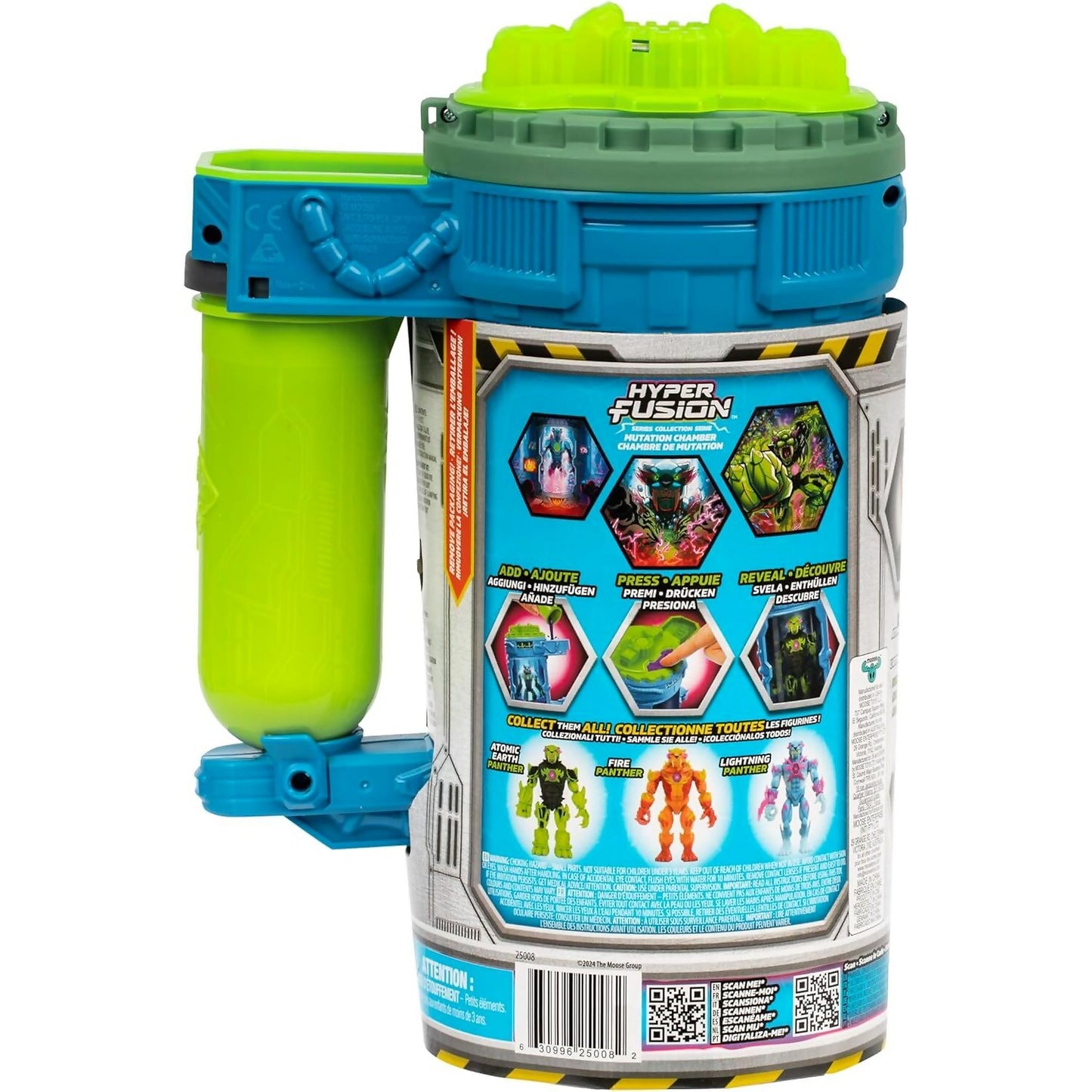 MrBeast Lab - Mutators Atomic Earth Panther Hyper Fusion Series Action Figure