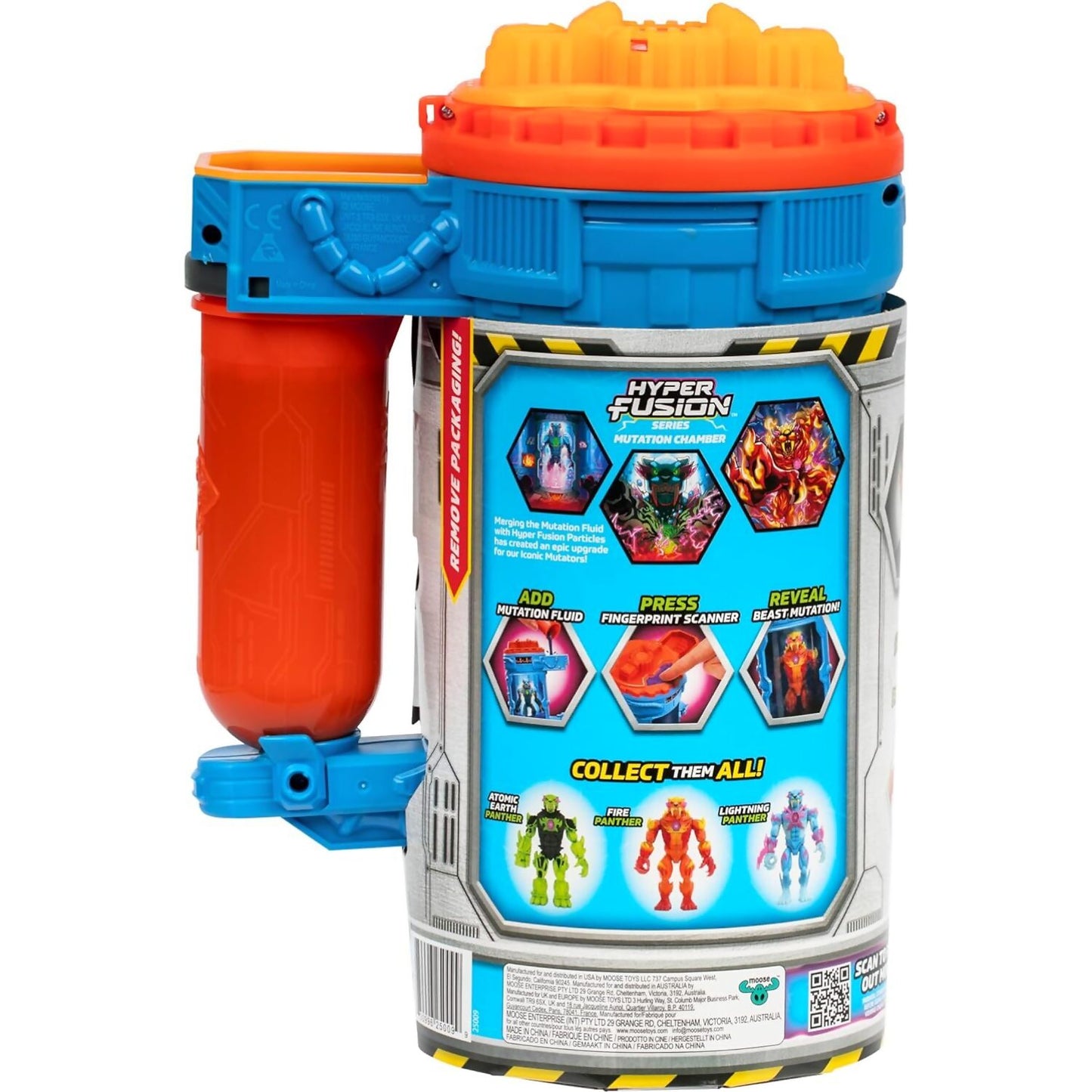 MrBeast Lab - Mutators Fire Panther Hyper Fusion Series Action Figure