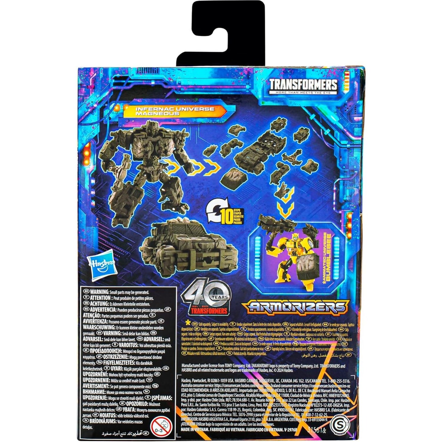 Transformers - Legacy United Deluxe Class Infernac Universe Magneous 5.5-inch Converting Action Figure - Hasbro