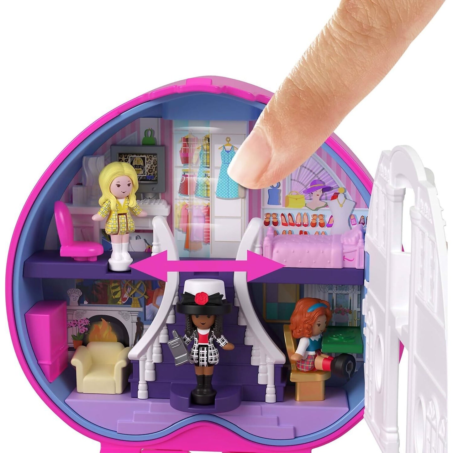 Polly Pocket - Clueless Collector Compact Playset - Mattel
