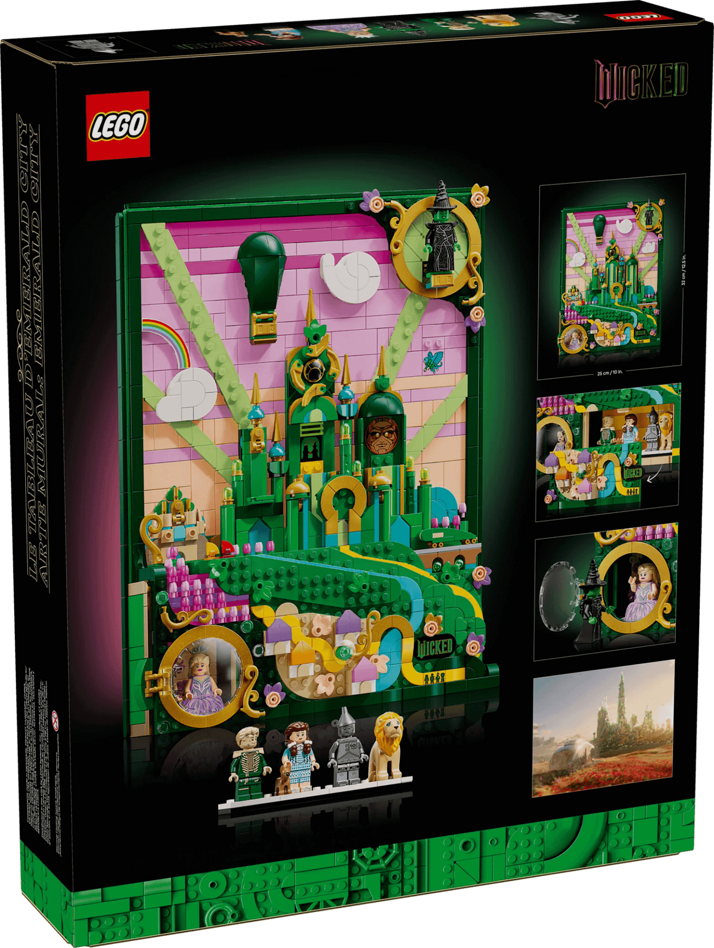 LEGO 75685 Emerald City Wall Art - Wicked