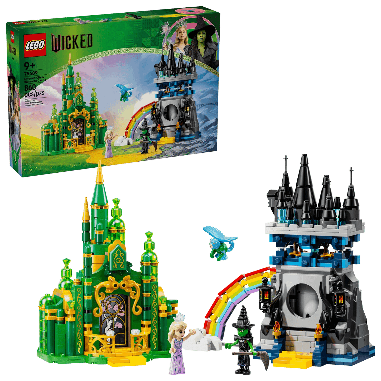 LEGO 75689 Emerald City & Kiamo Ko Castle - Wicked