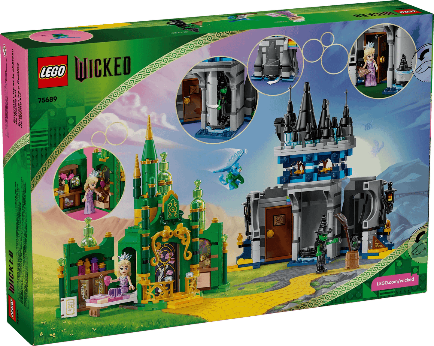 LEGO 75689 Emerald City & Kiamo Ko Castle - Wicked