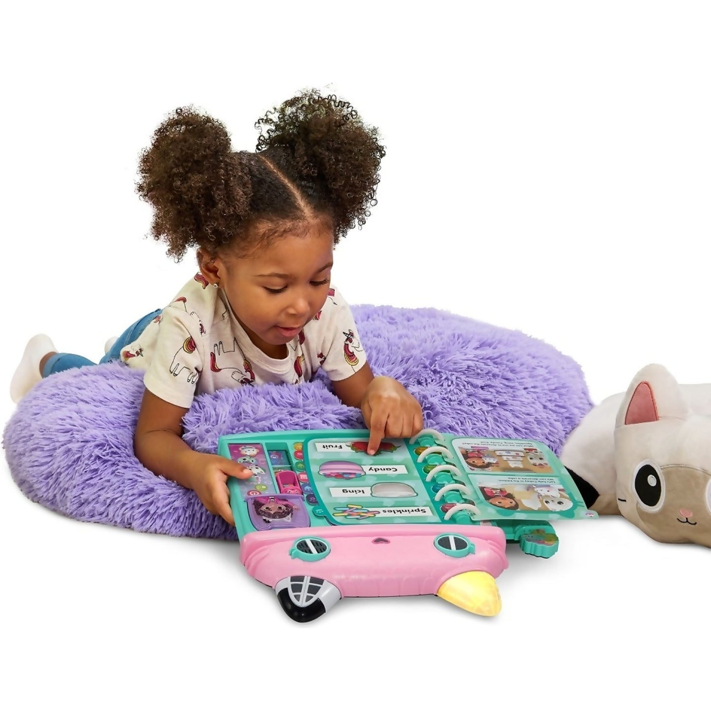 VTech - Gabby's Dollhouse Cat-A-Vator Discovery Book