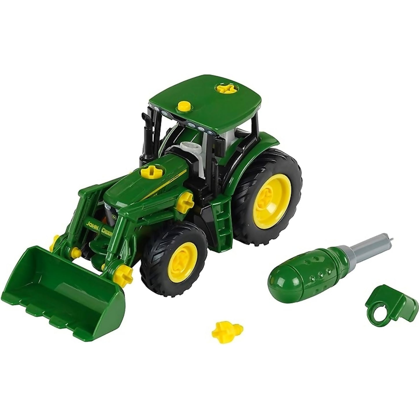 John Deere - Take Apart Tractor with Front Loader and Weight