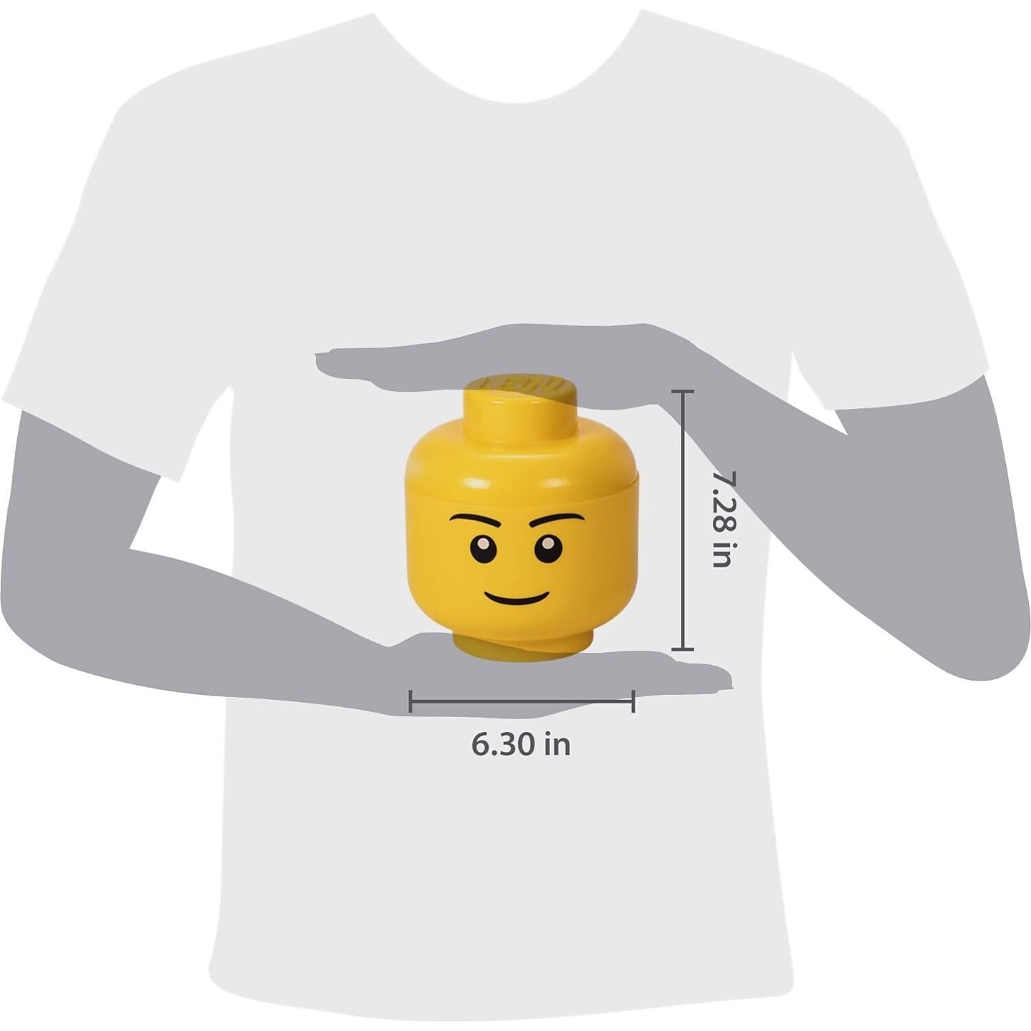 LEGO Storage Head Boy Small - Room Copenhagen