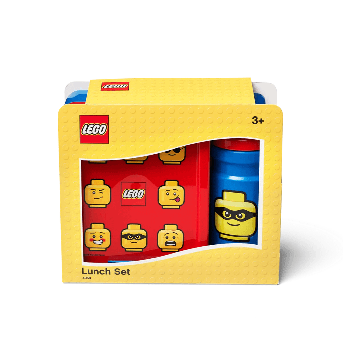 LEGO Minifigure Lunch Set Iconic Boy Red/Blue - Room Copenhagen