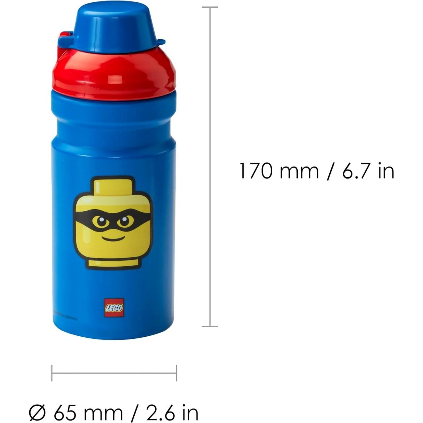 LEGO Minifigure Lunch Set Iconic Boy Red/Blue - Room Copenhagen