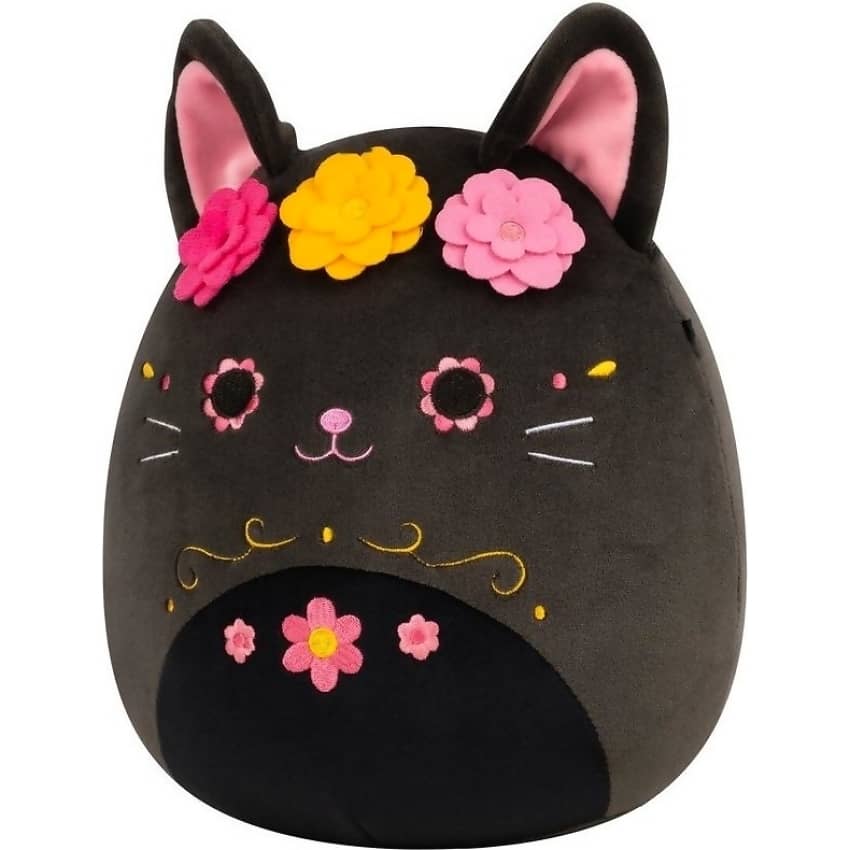 Squishmallows - Bambalina the Cat Halloween Day of the Dead 8-Inch Plush
