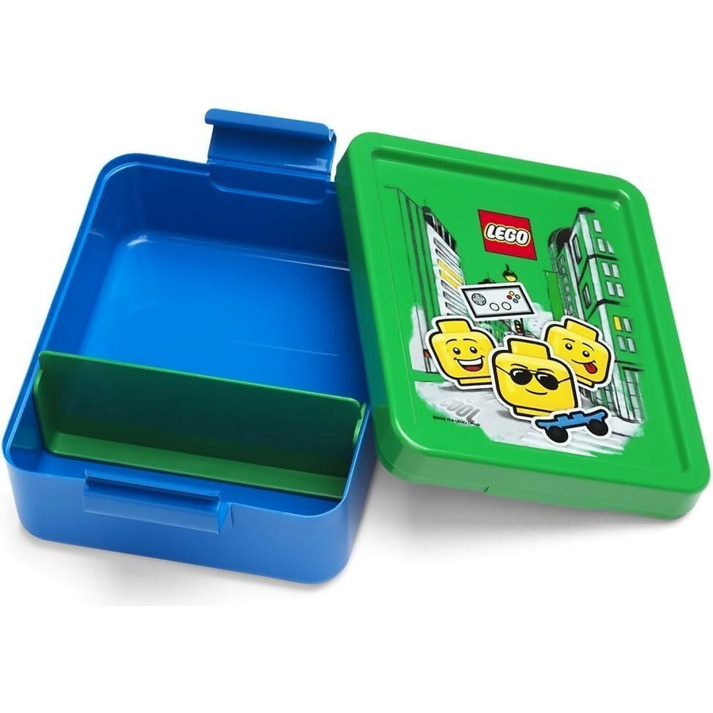 LEGO Minifigure Lunch Set Iconic Green/Blue - Room Copenhagen