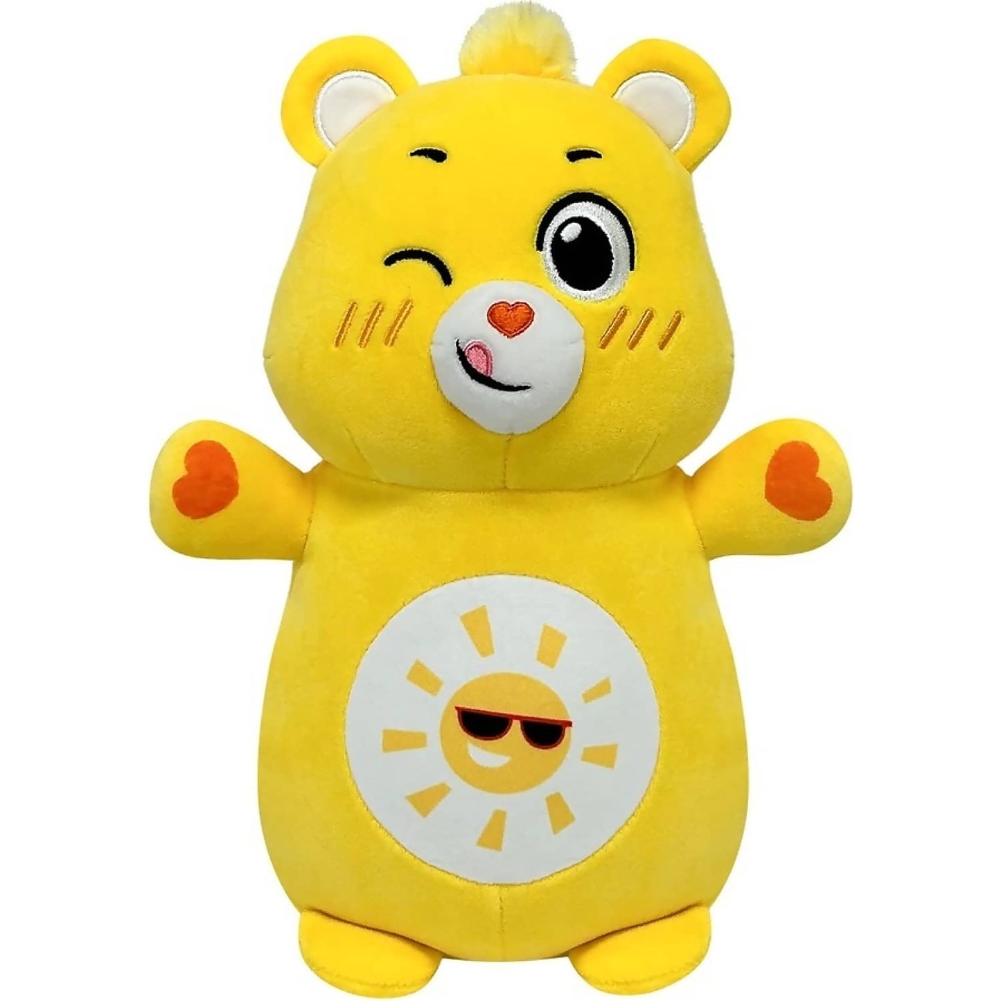 Squishmallows - HugMees Care Bears Funshine Bear 10-Inch Plush