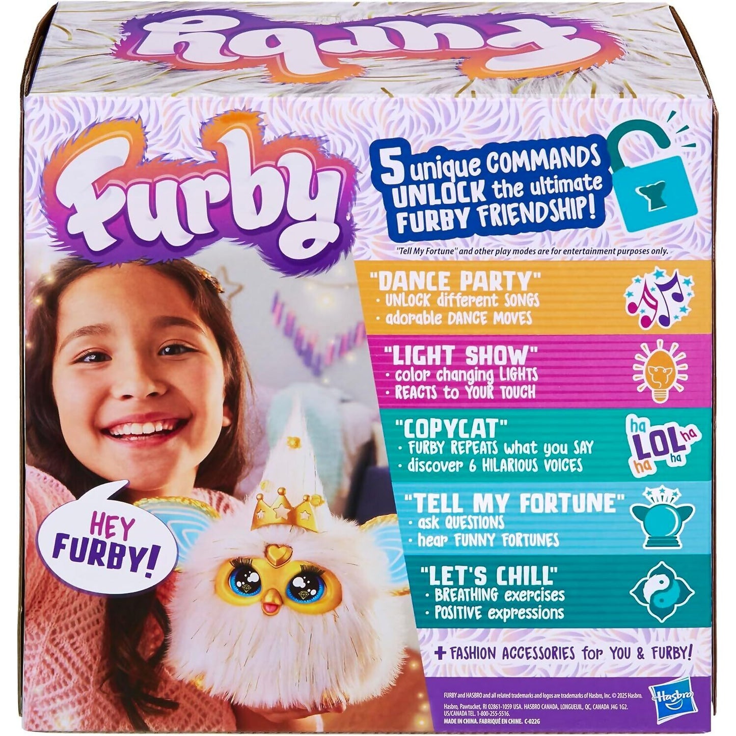 Furby - Gold Glam Interactive Toy Plush - Hasbro
