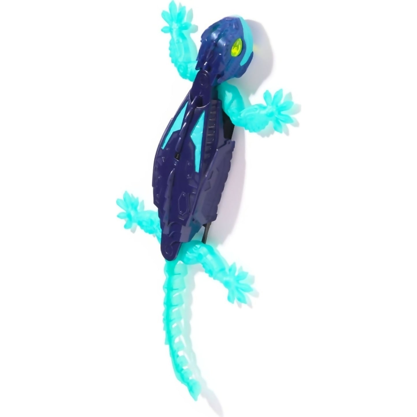 Hex Bots - Wall Crawler Gecko Glow in the Dark Interactive Toy - Spin Master