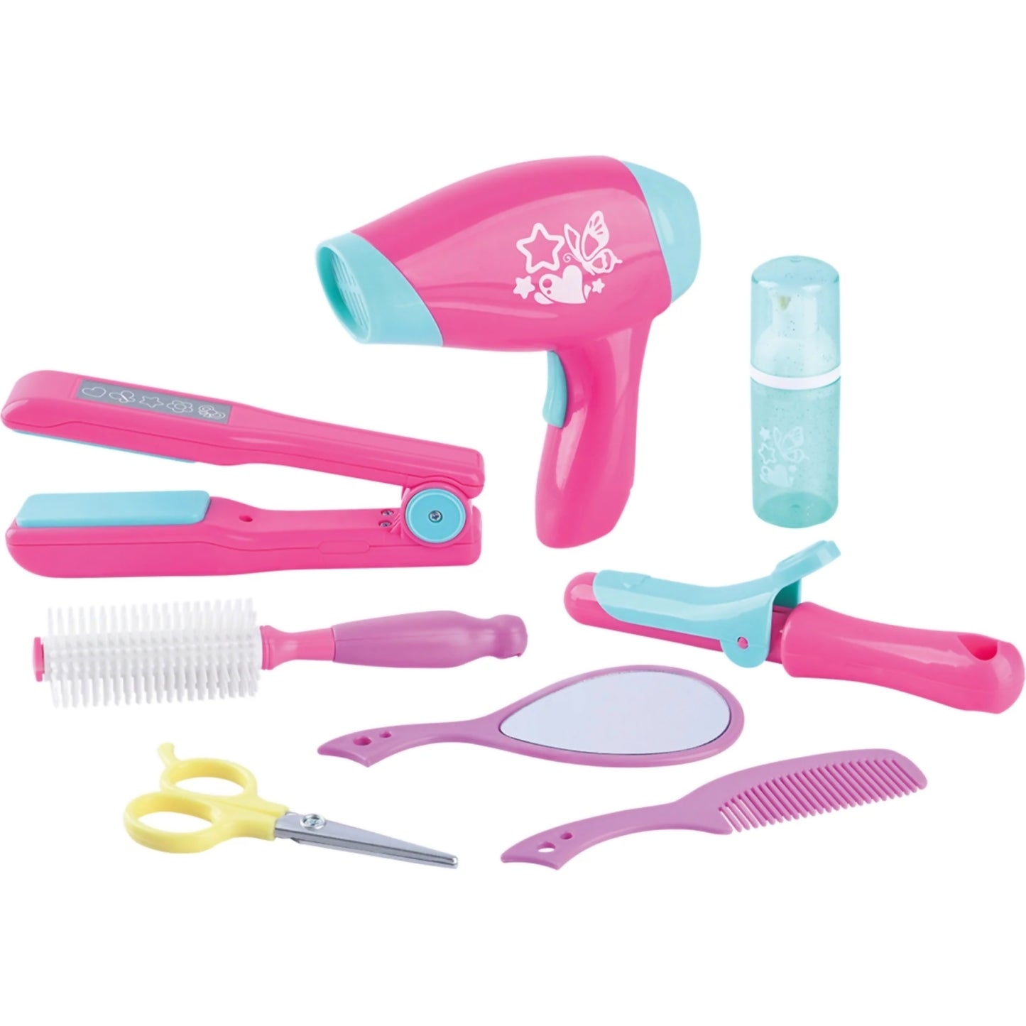 Playgo Toys Ent. Ltd. - Glam Hair Styling Set 8Pcs