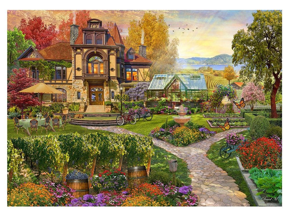 Holdson - Home Sweet Home 2 Vineyard Retreat 1000 Pieces Jigsaw Puzzle