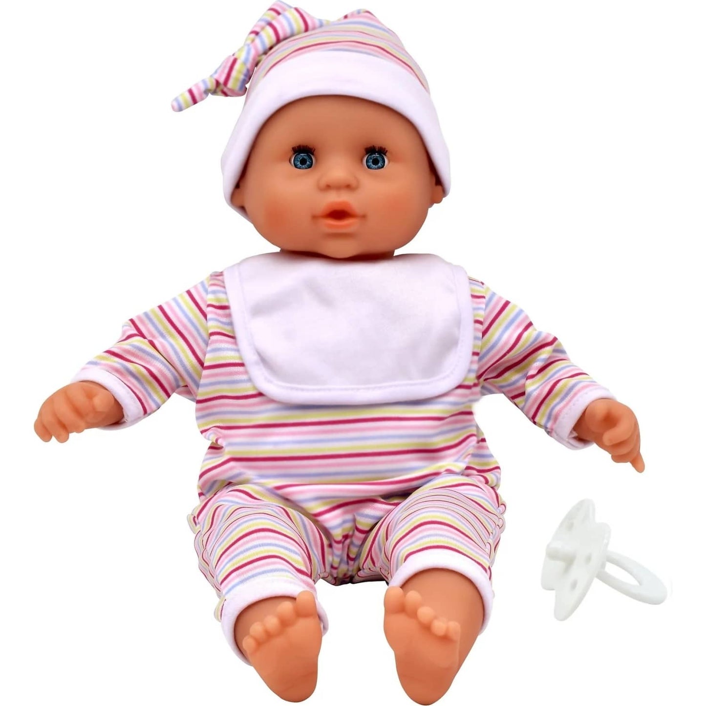 Dolls World - Baby Babble with Sound Effects - Soft Bodied Doll 38cm