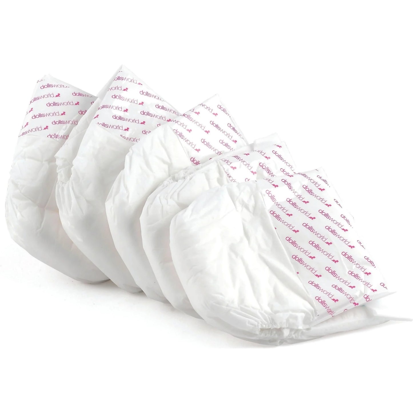DollsWorld - Nappies 5 Pack for Dolls
