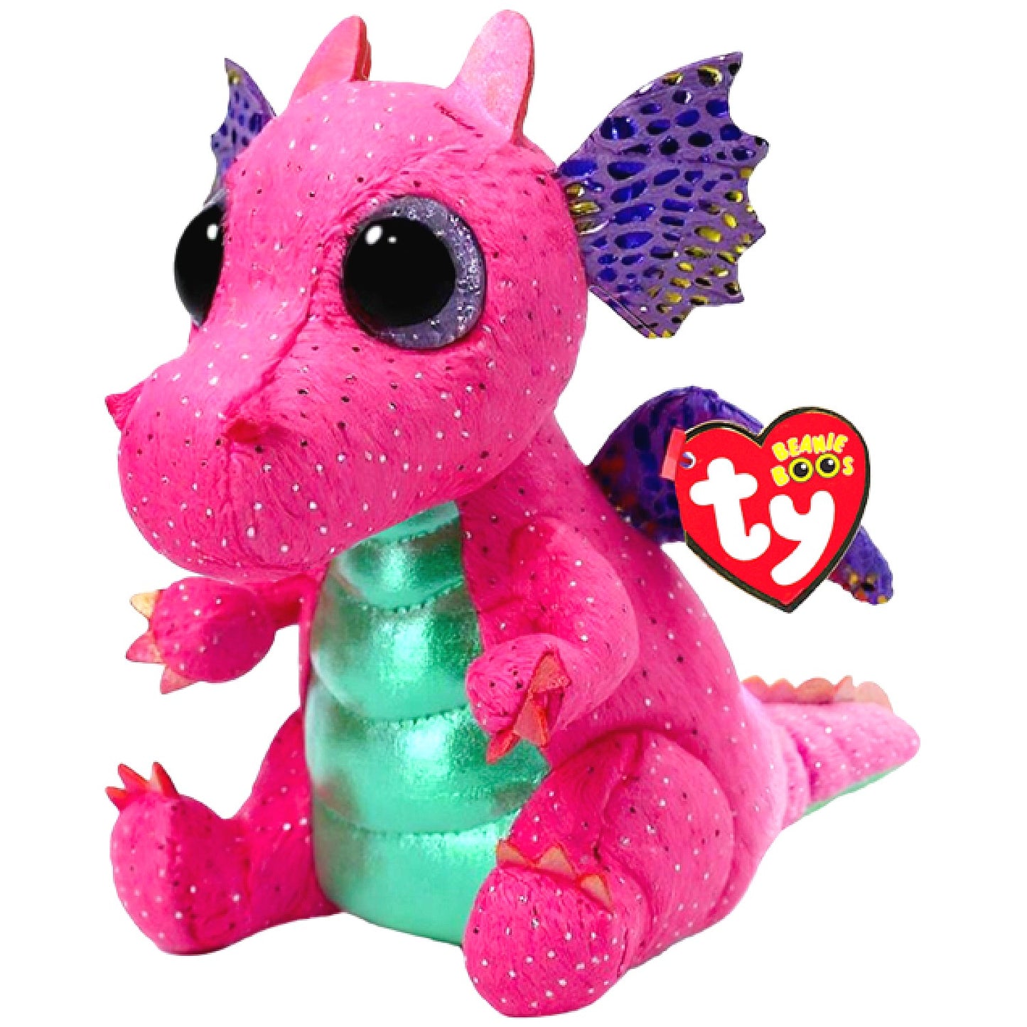 Ty - Beanie Boos Spitfire Dragon Small 6-inch Plush