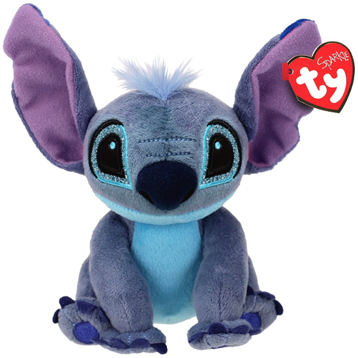 Ty - Beanie Babies Disney Stitch Sparkle 6-inch Plush