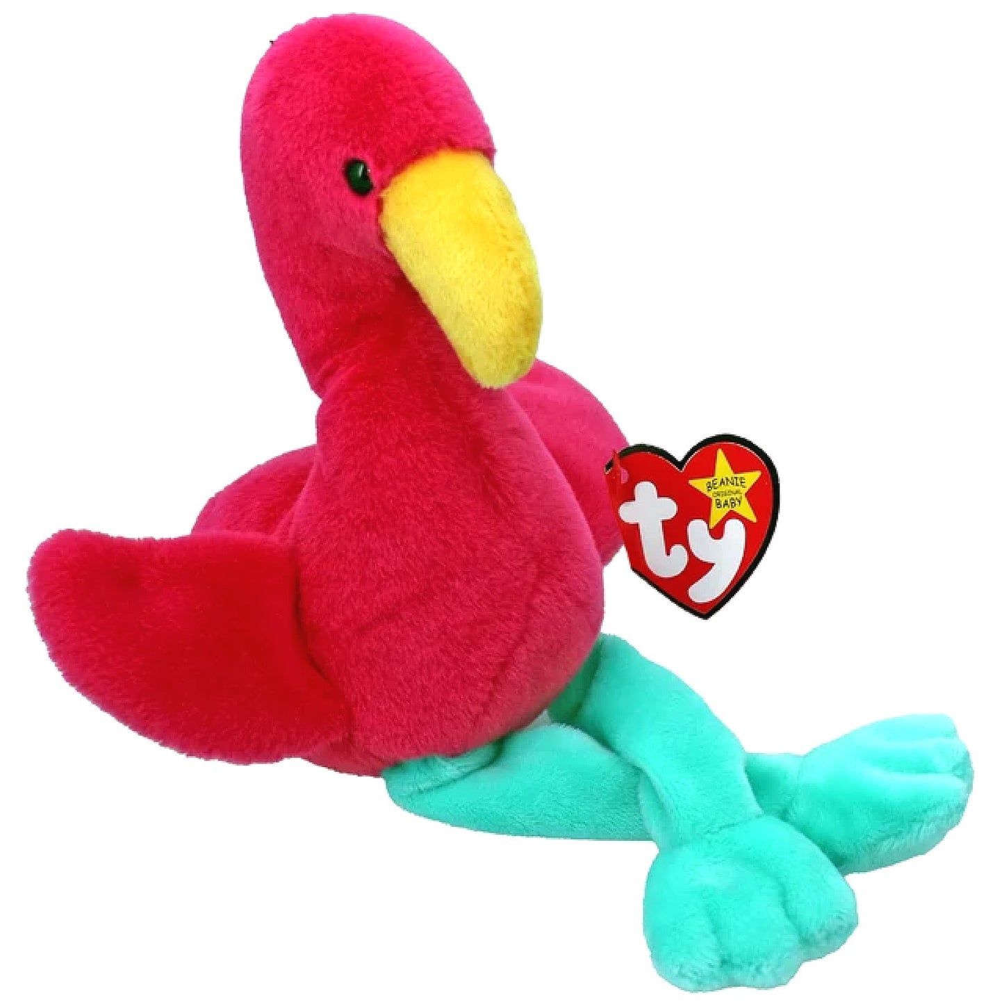 Ty - Beanie Baby Original Fraya Pink Flamingo 8-inch Plush