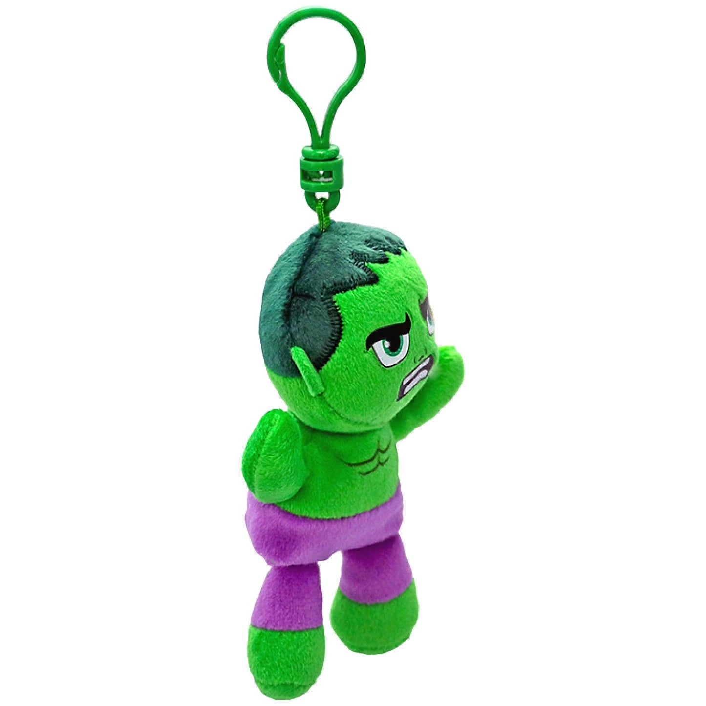 Ty - Beanie Babies Clip Marvel Hulk 5-inches Plush