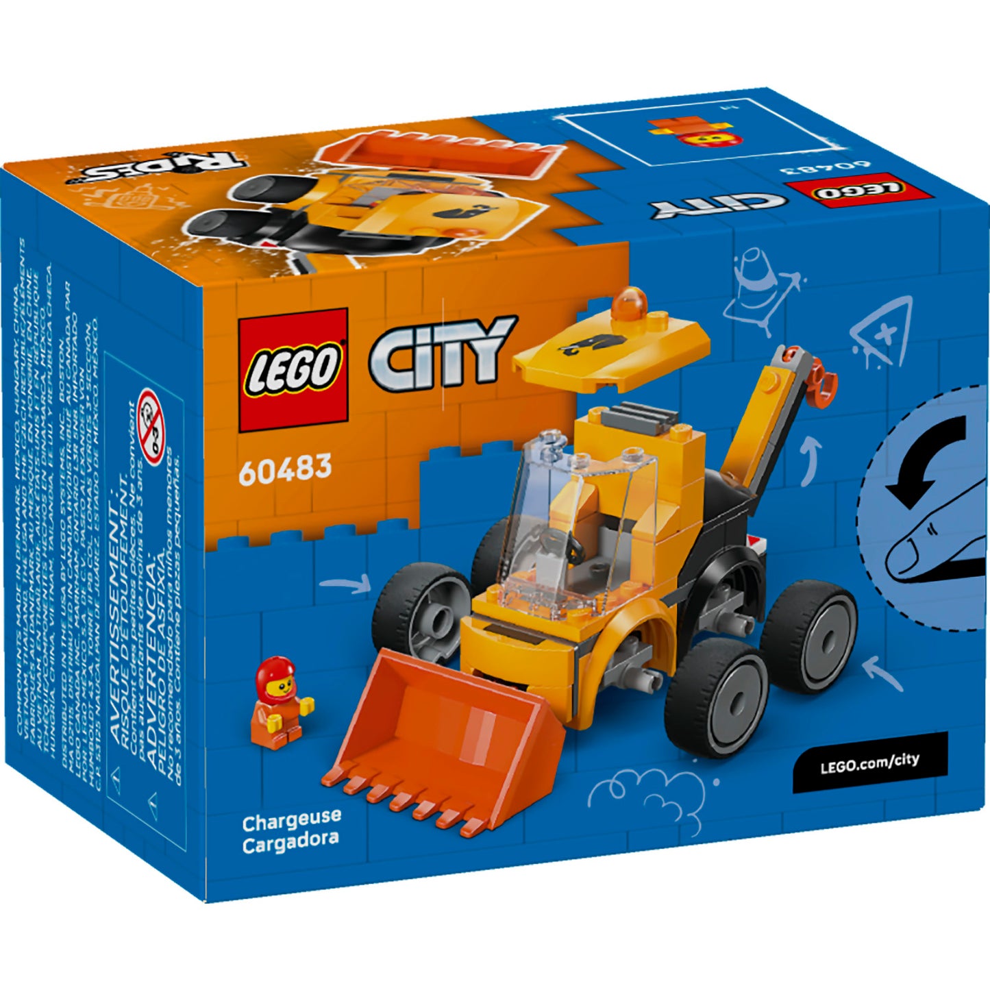 LEGO 60483 Rides - Construction Loader - City