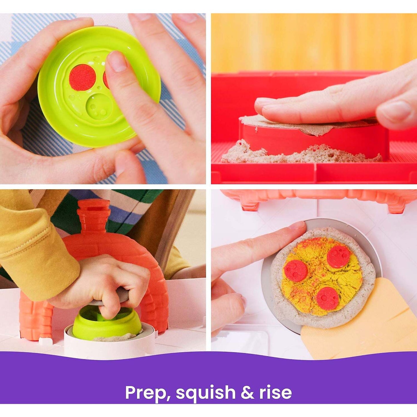 Kinectic Sand - Squish Pizza