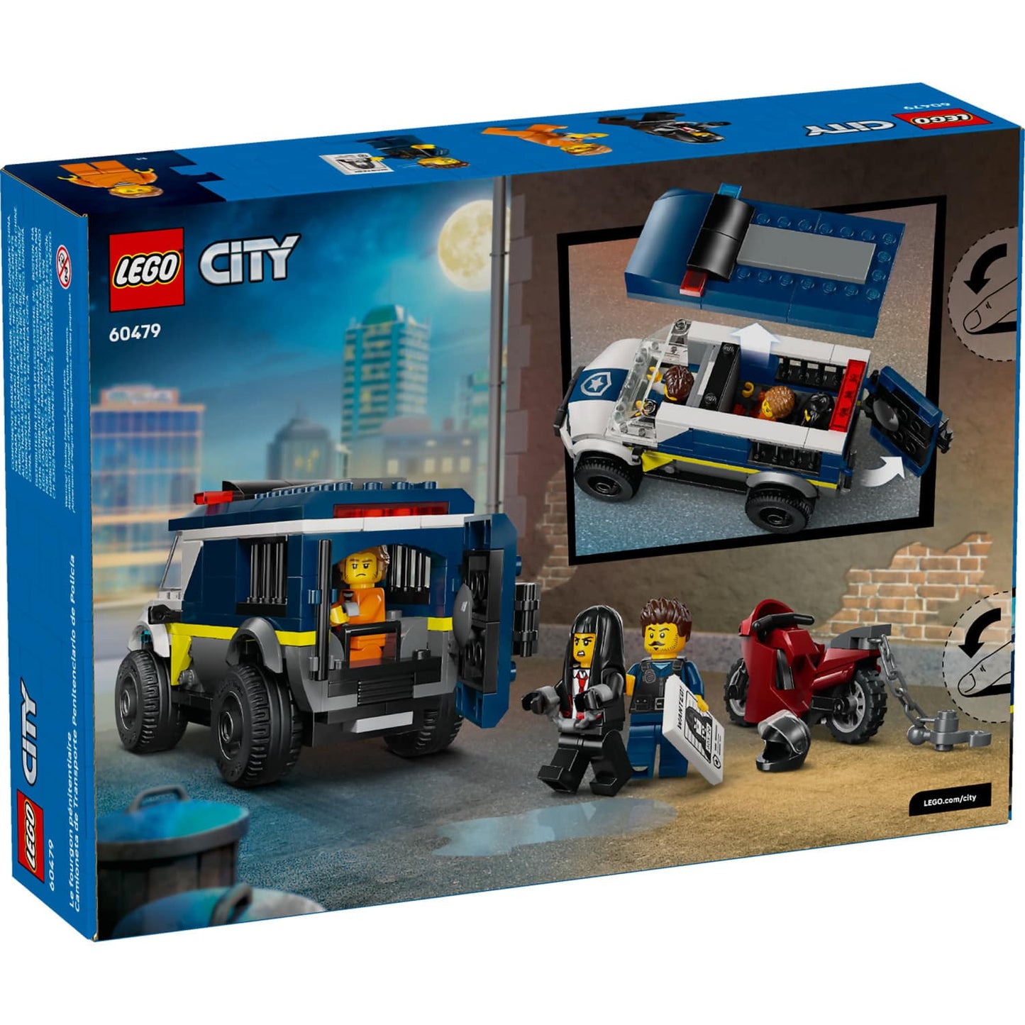 LEGO 60479 Police Prisoner Transport Van - City