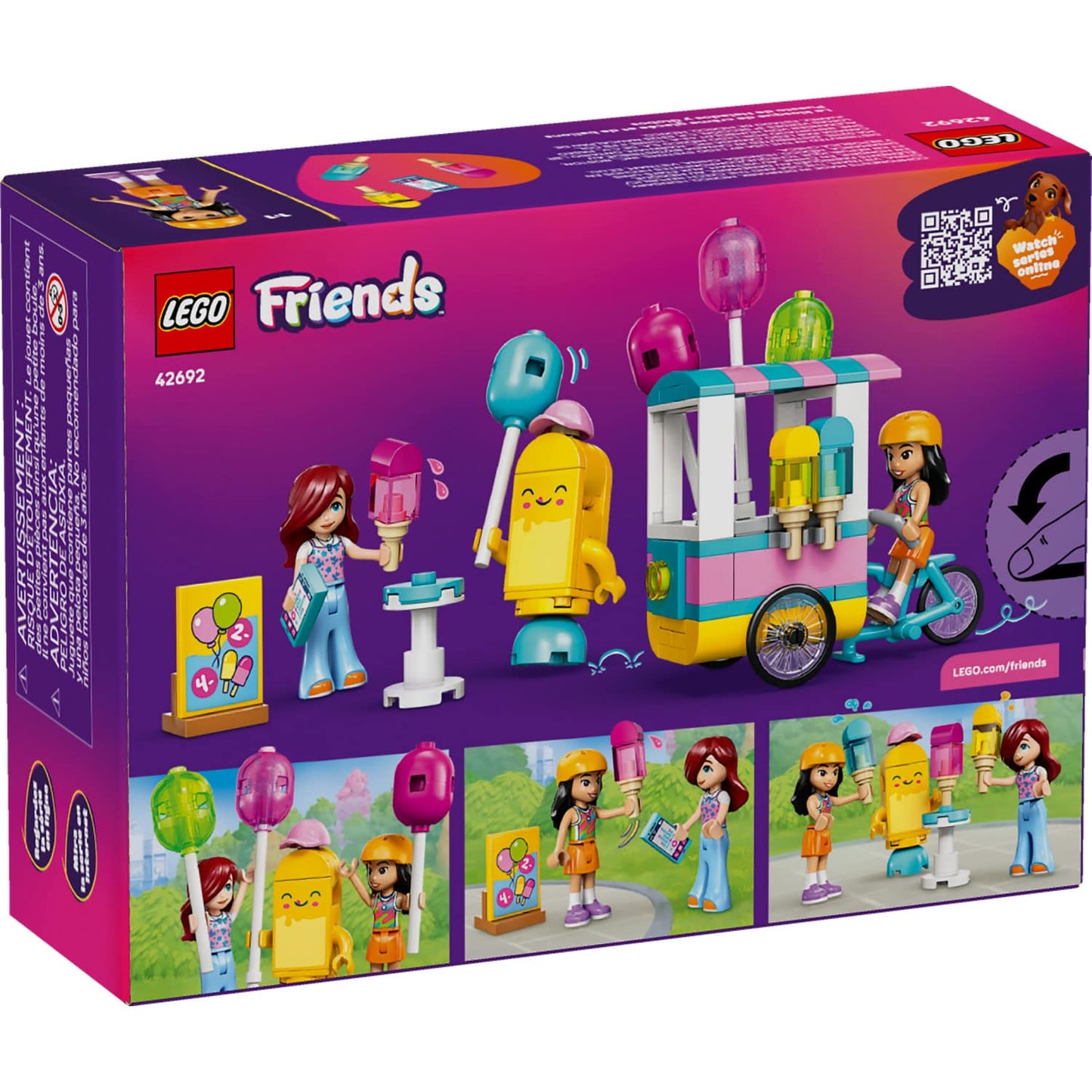 LEGO 42692 Ice Cream & Balloon Stand - Friends