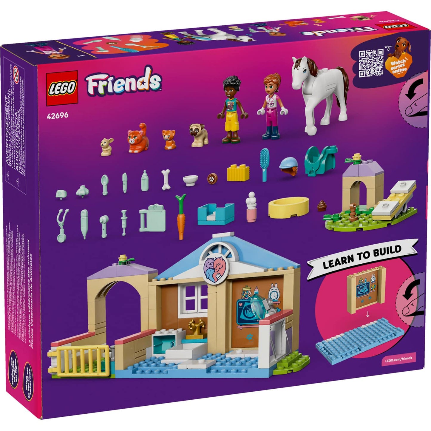 LEGO 42696 Animal Vet Clinic - Friends 4+