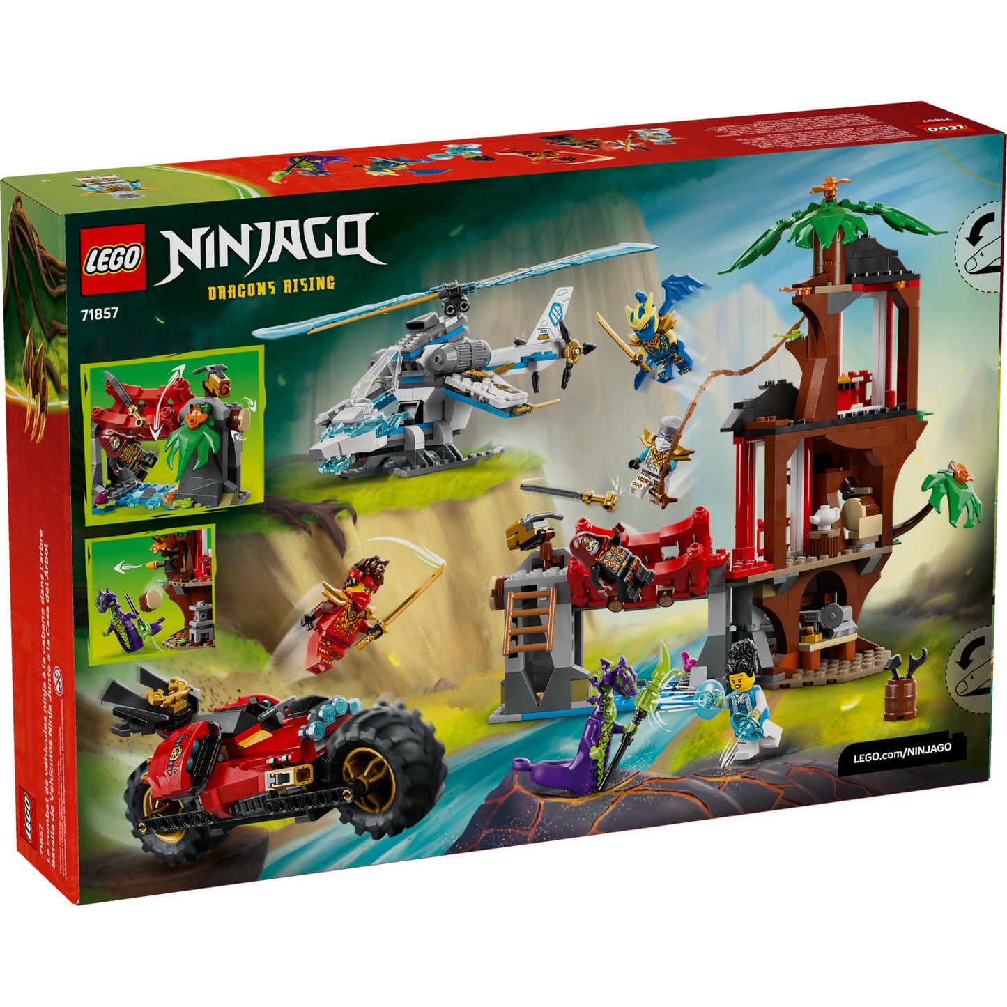 LEGO 71857 Ninja Vehicle Tree House Battle - Ninjago