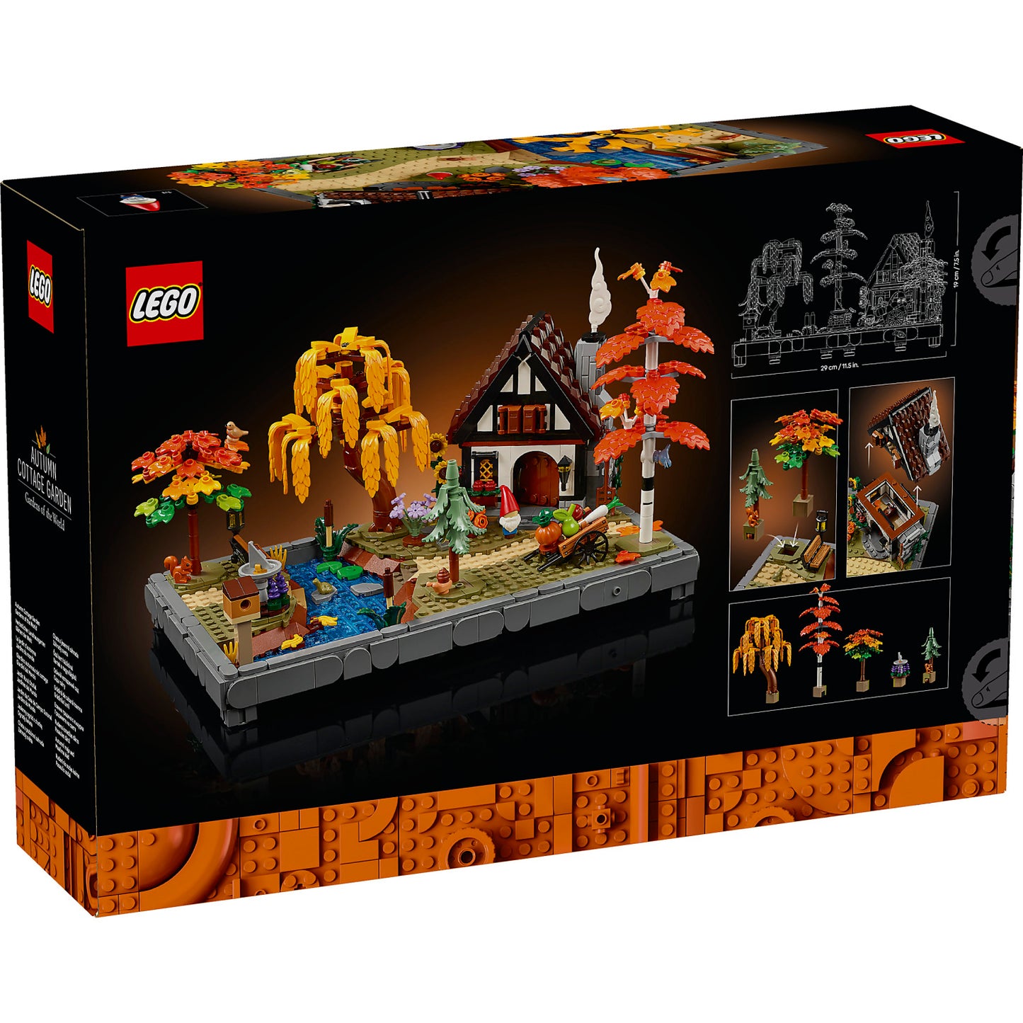 LEGO 11372 Autumn Cottage Garden - Icons