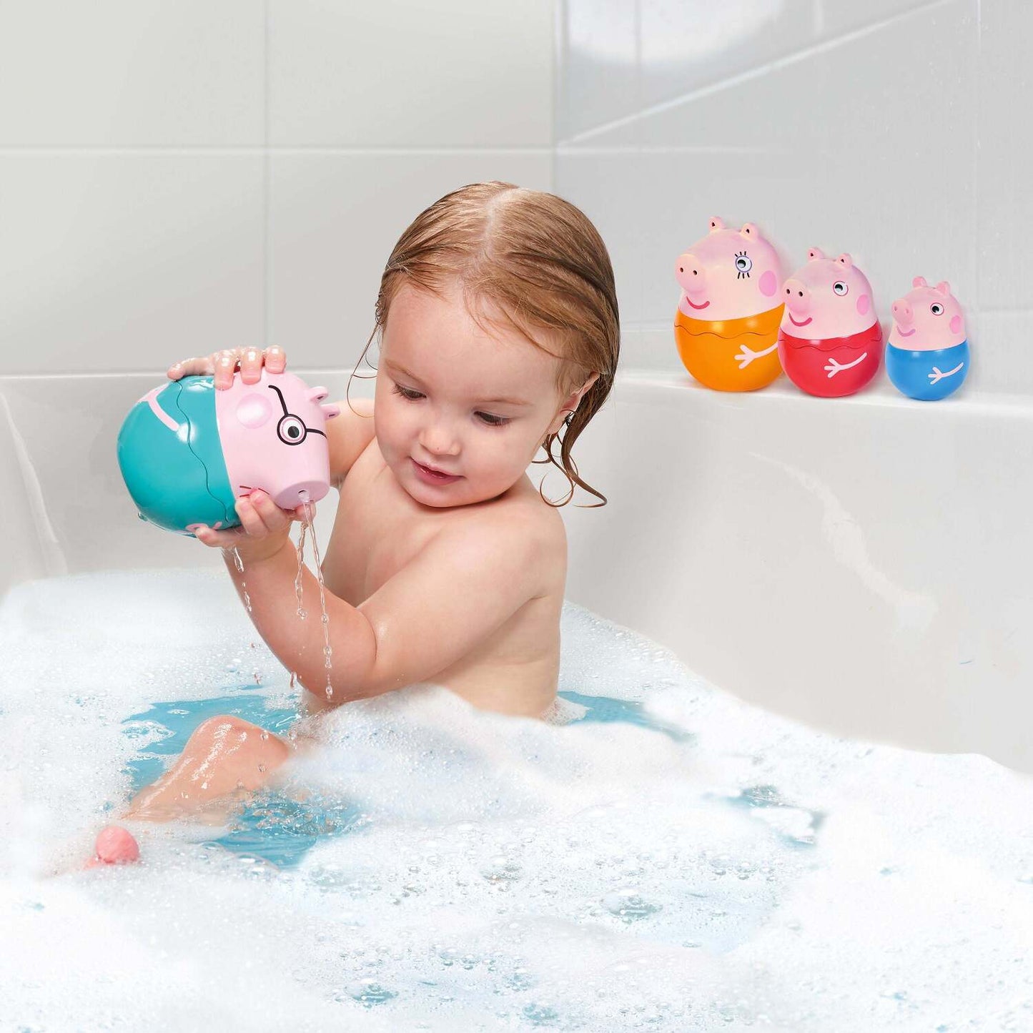 TOMY - Toomies - Peppa Pig Peppa's Nesting Family