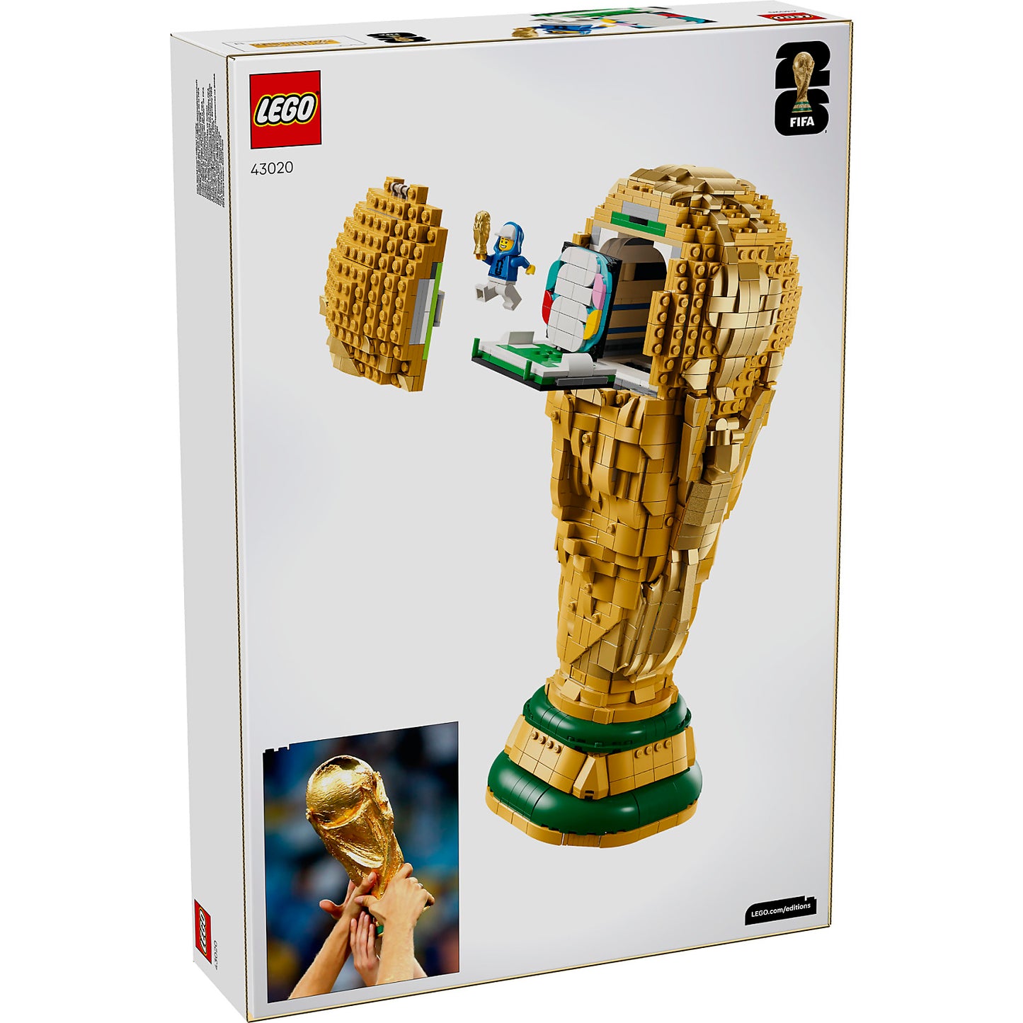 LEGO 43020 FIFA World Cup™ Official Trophy - Editions
