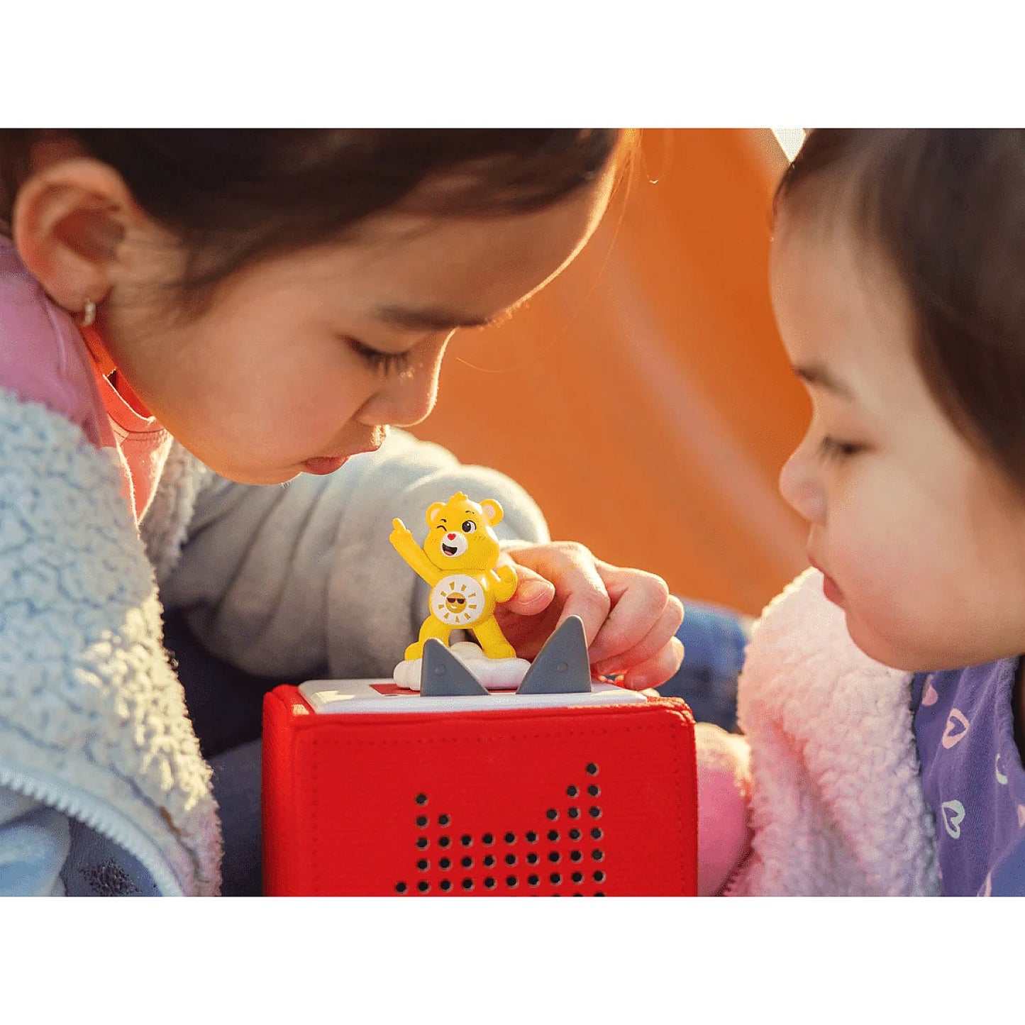 Tonies - Care Bears Funshine Bear Tonie Audio Character (Toniebox not Included)