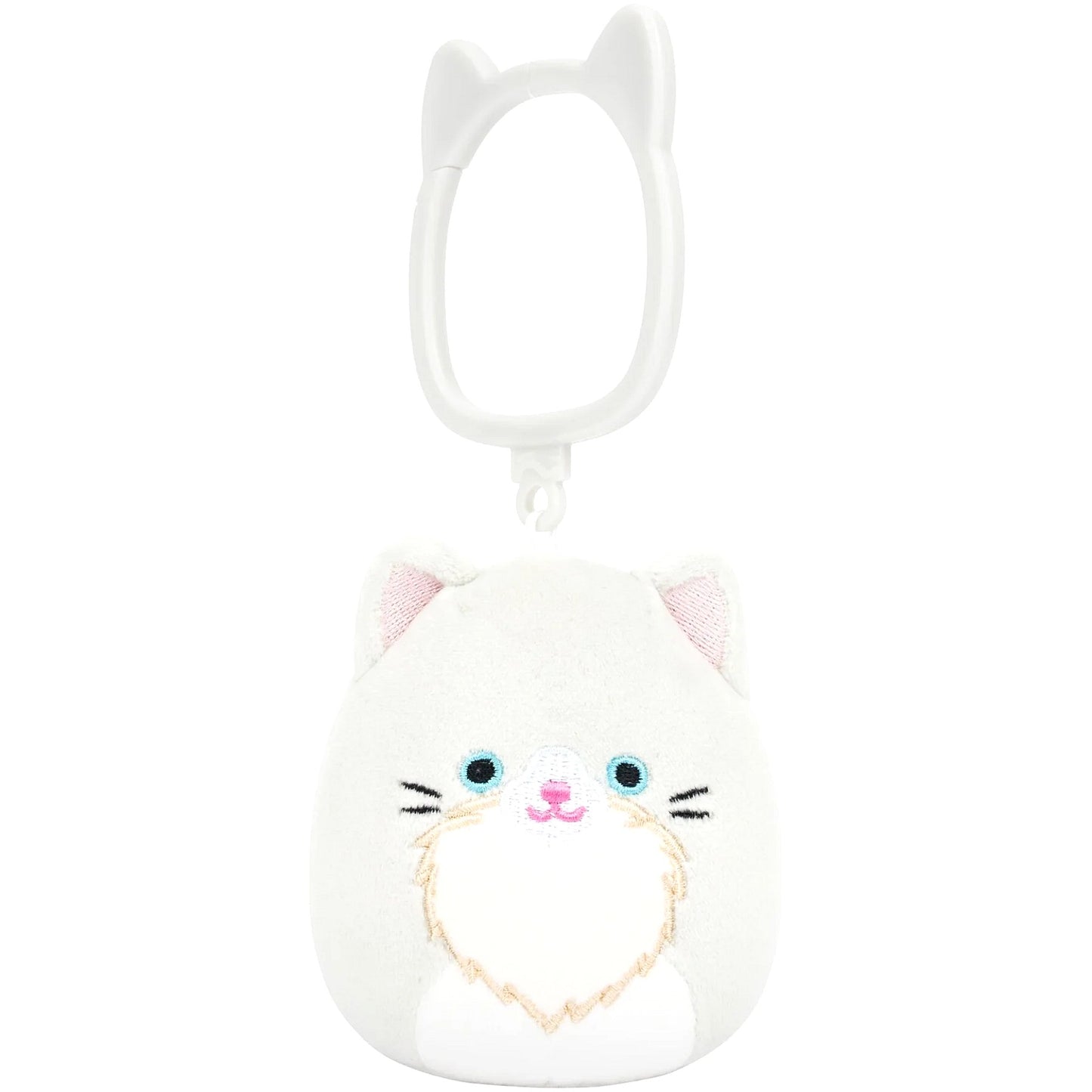 Squishmallows - Zachariah Angora Cat 3.5 Inch Clip On Plush