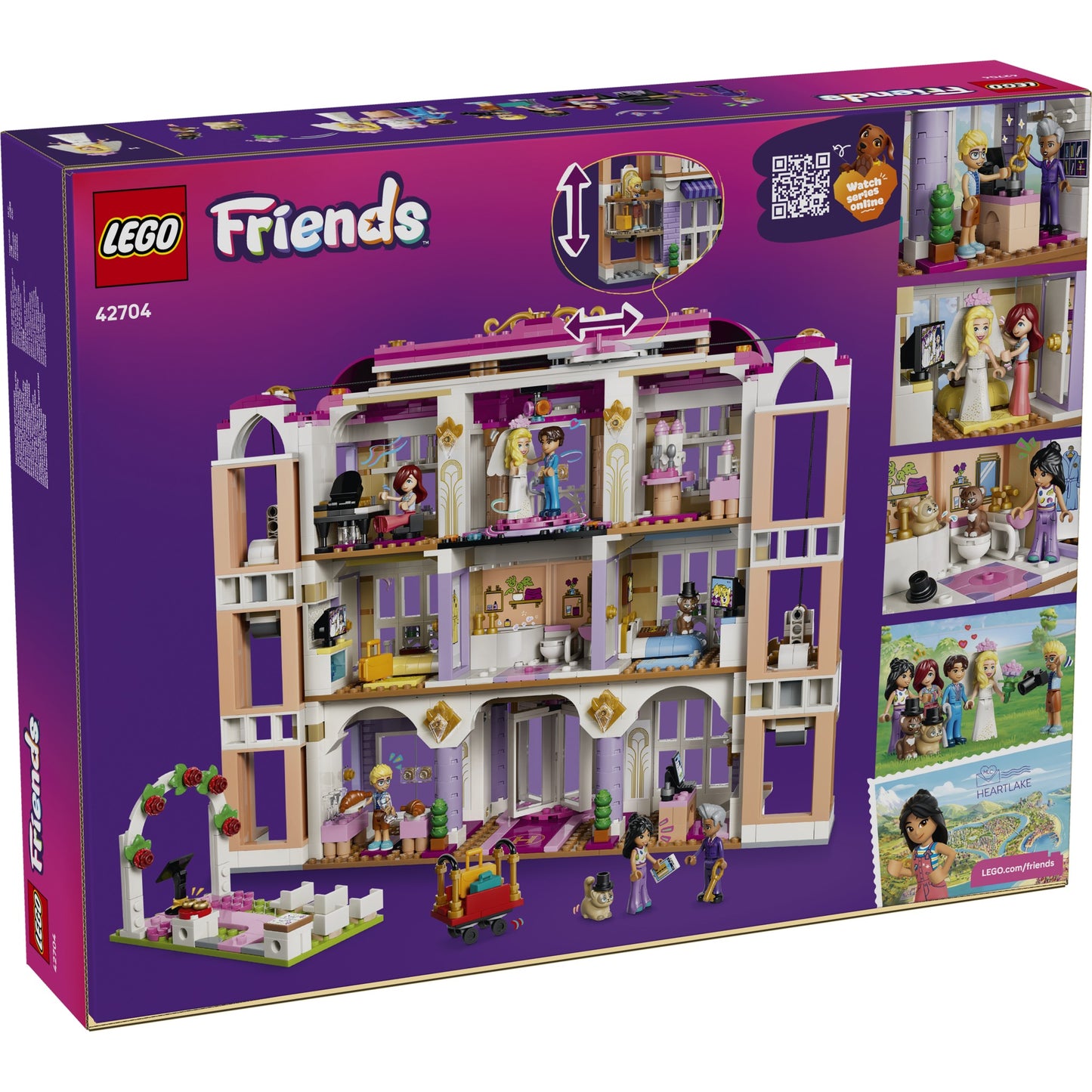 LEGO 42704 Heartlake City Grand Hotel - Friends