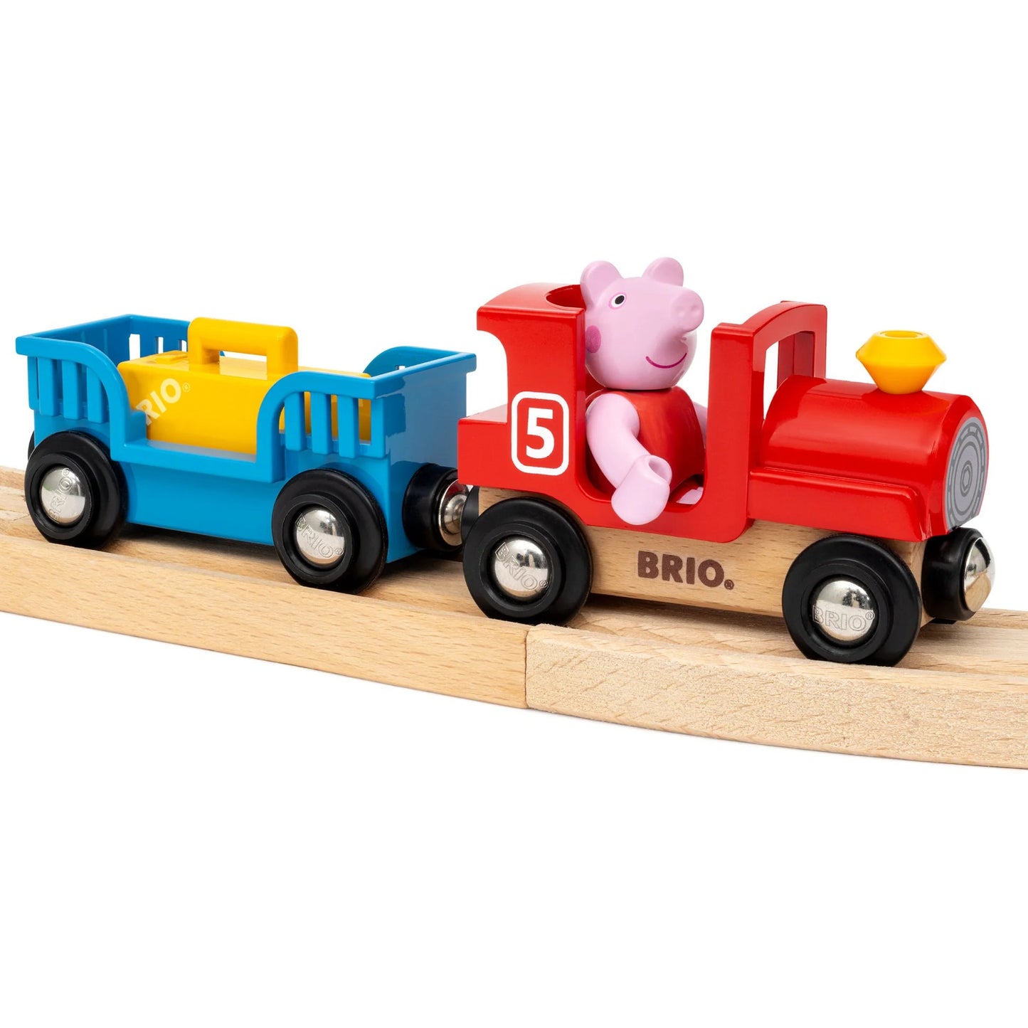 BRIO World - Peppa Pig Train Set 18 Pieces