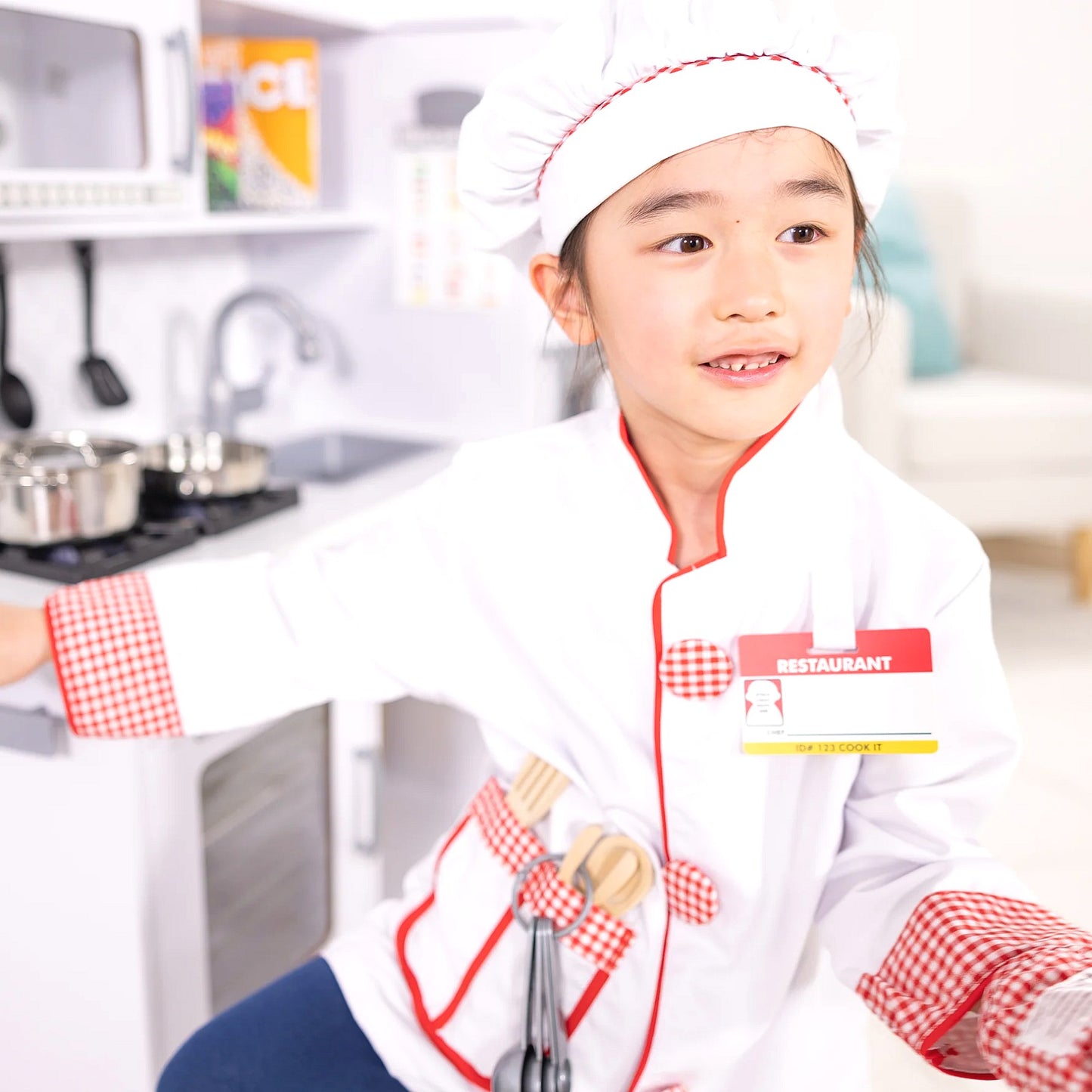 Melissa & Doug - Chef Costume Role Play Set Age 3-6yrs