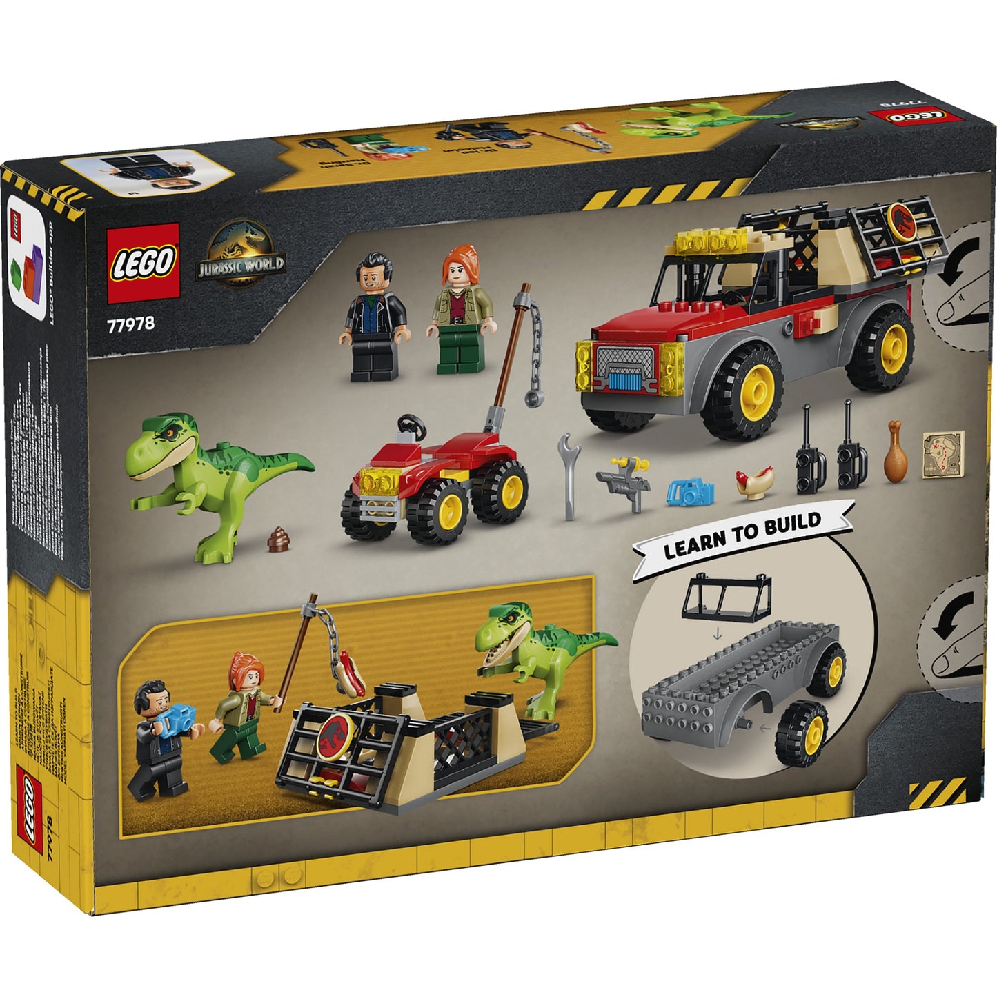 LEGO 77978 Young T. rex Transport Truck - Jurassic World 4+