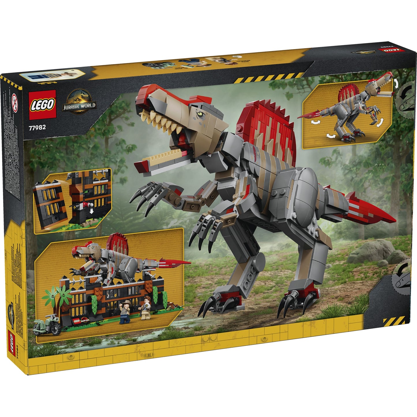 LEGO 77982 Spinosaurus Dinosaur Escape - Jurassic World