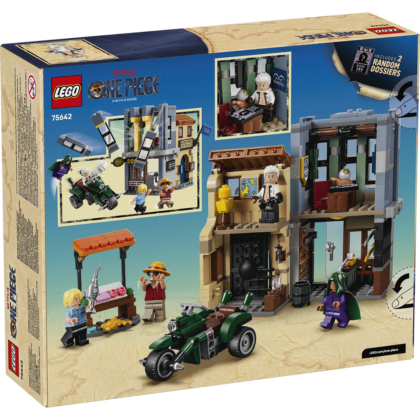 LEGO 75642 Showdown with Captain Smoker - One Piece
