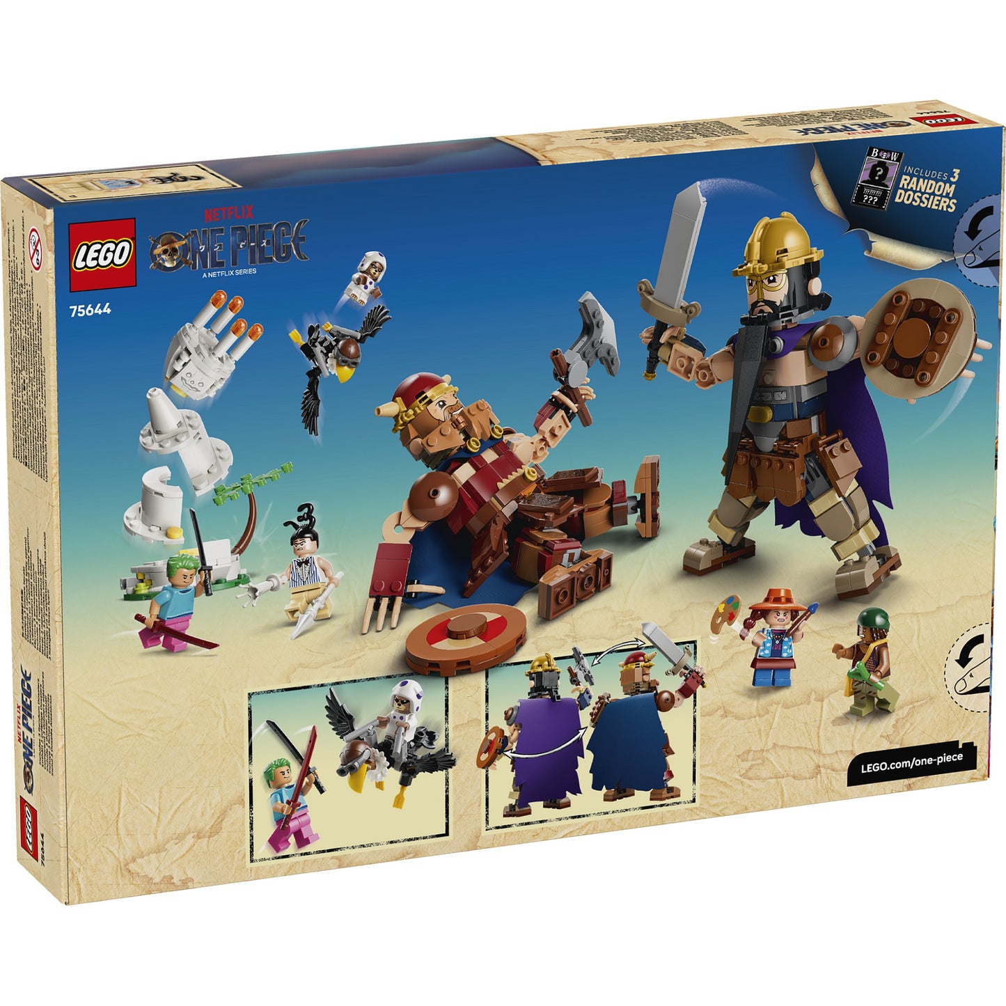 LEGO 75644 Dorry vs. Brogy - Giants of Little Garden - One Piece