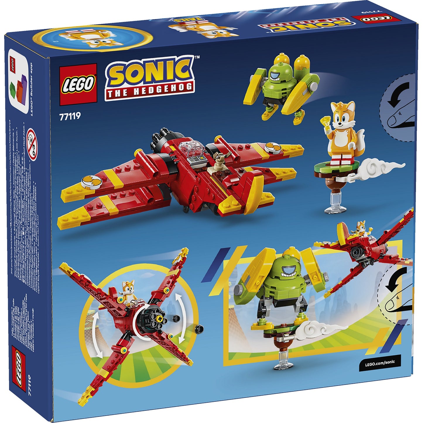 LEGO 77119 Tails Tornado-1 - Sonic the Hedgehog