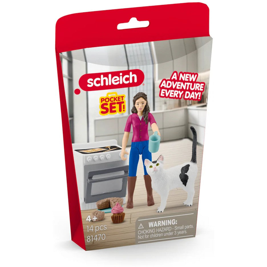 Schleich - Baking Afternoon POCKET SET! Figure