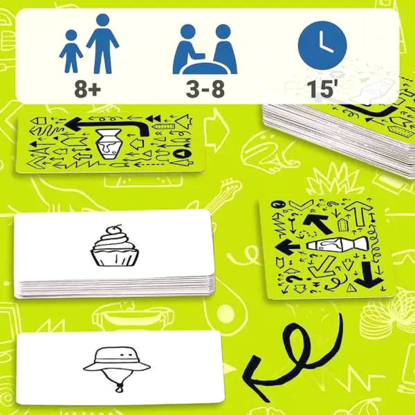 Ravensburger - That's Not a Hat 2 Pop Culture Edition Card Game