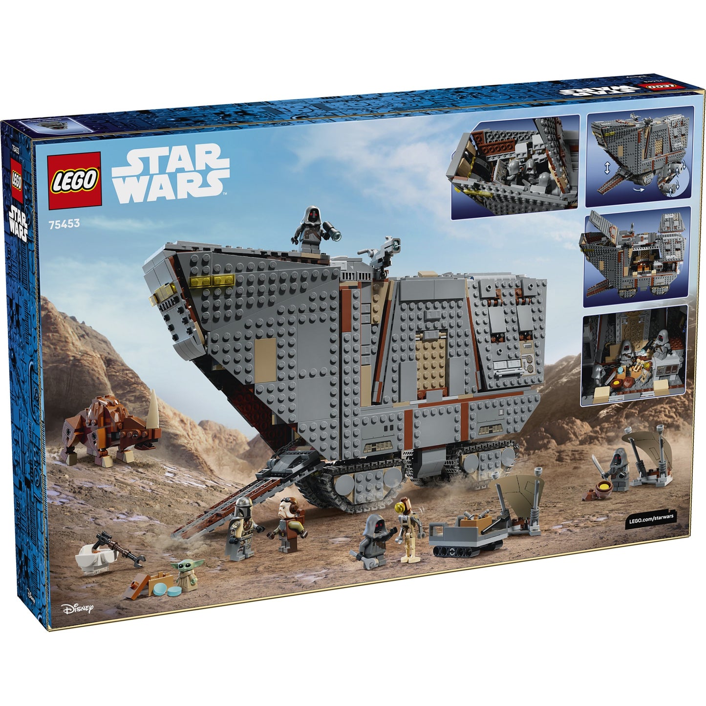 LEGO 75453 Offworld Sandcrawler™ and Mudhorn - Star Wars