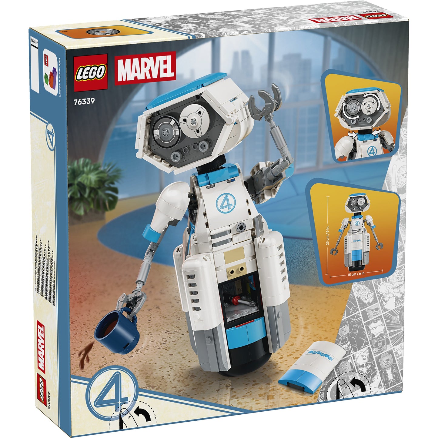 LEGO 76339 The Fantastic Four H.E.R.B.I.E. - Marvel Super Heroes